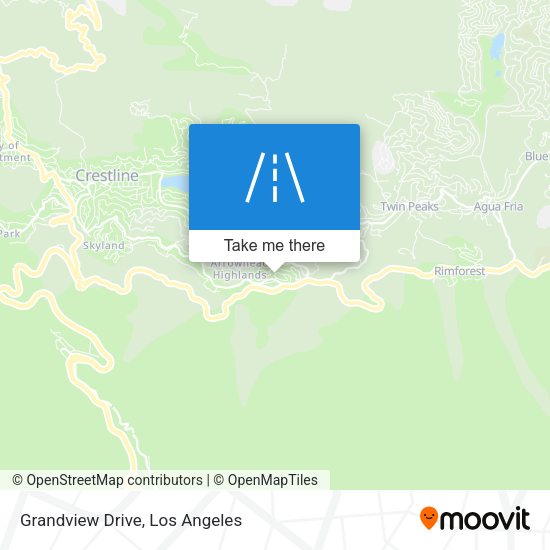 Grandview Drive map