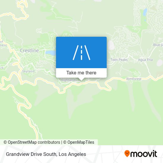 Grandview Drive South map