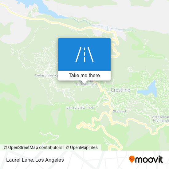 Mapa de Laurel Lane