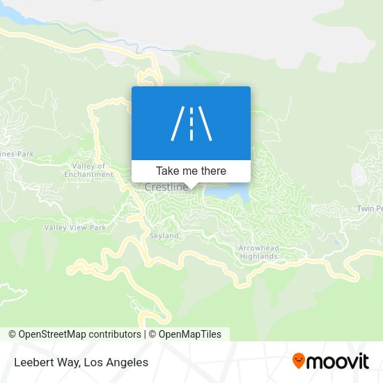 Mapa de Leebert Way