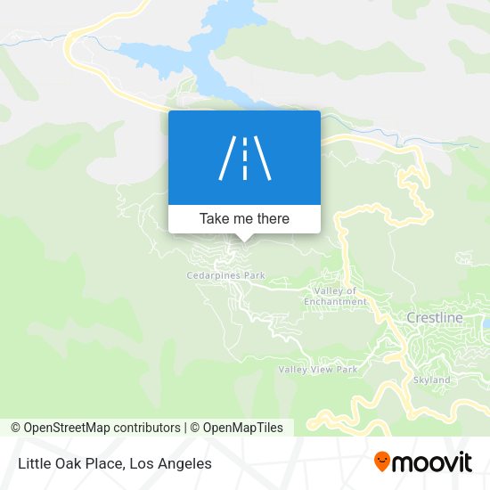 Little Oak Place map