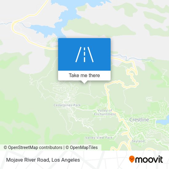 Mapa de Mojave River Road