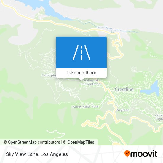 Mapa de Sky View Lane