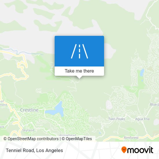 Mapa de Tenniel Road