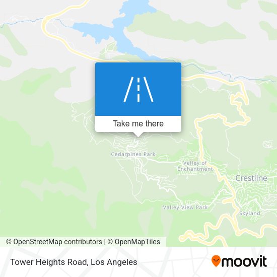 Tower Heights Road map