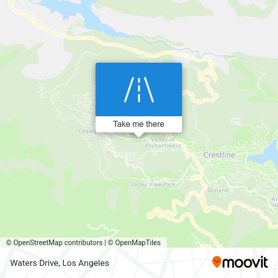 Mapa de Waters Drive
