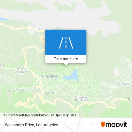 Weisshorn Drive map