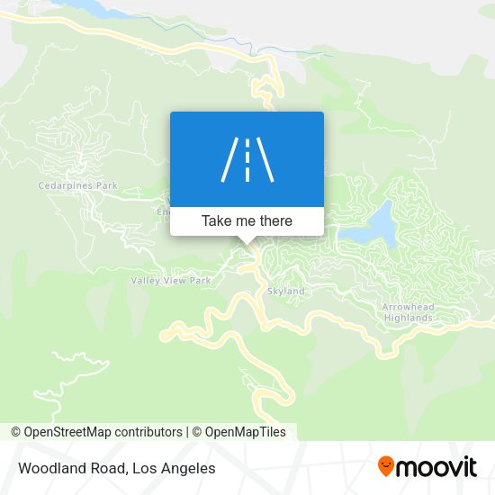 Mapa de Woodland Road