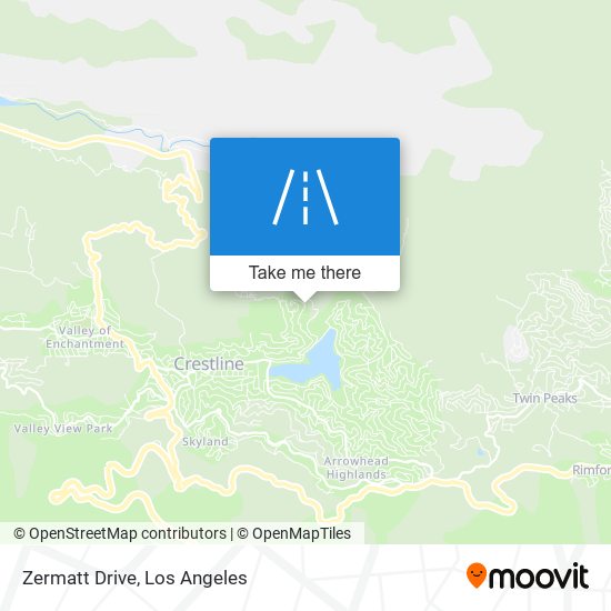 Zermatt Drive map