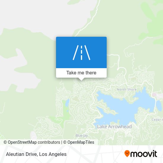 Mapa de Aleutian Drive