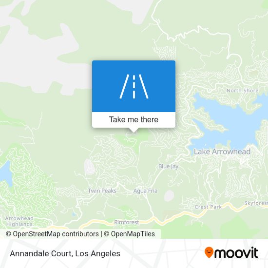 Annandale Court map