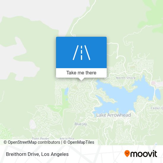 Breithorn Drive map