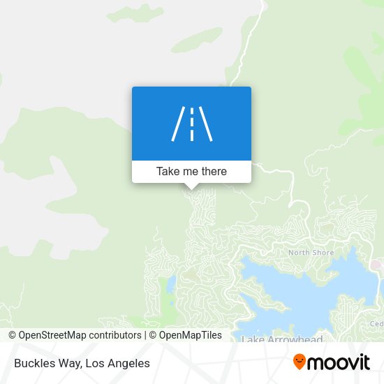 Mapa de Buckles Way