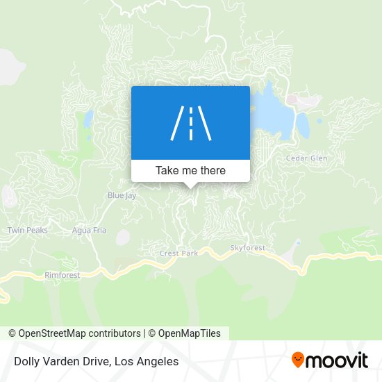 Mapa de Dolly Varden Drive