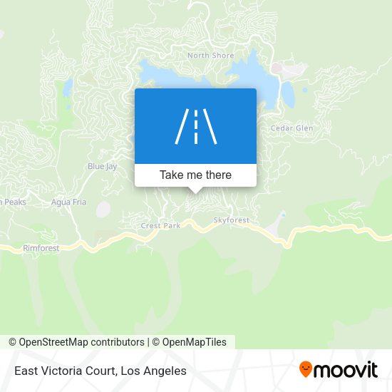 East Victoria Court map