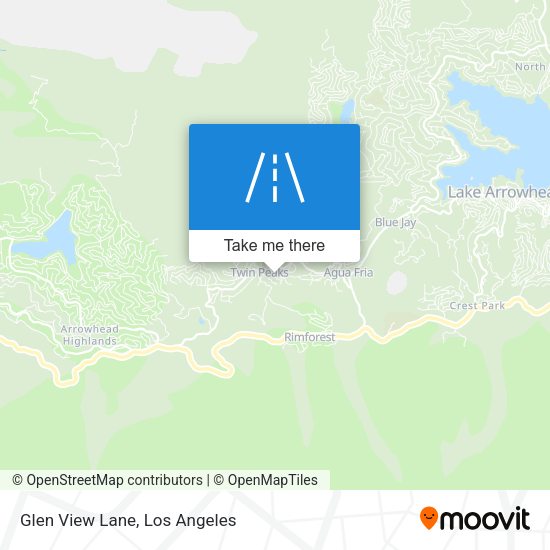 Mapa de Glen View Lane