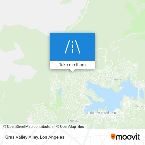 Mapa de Gras Valley Alley