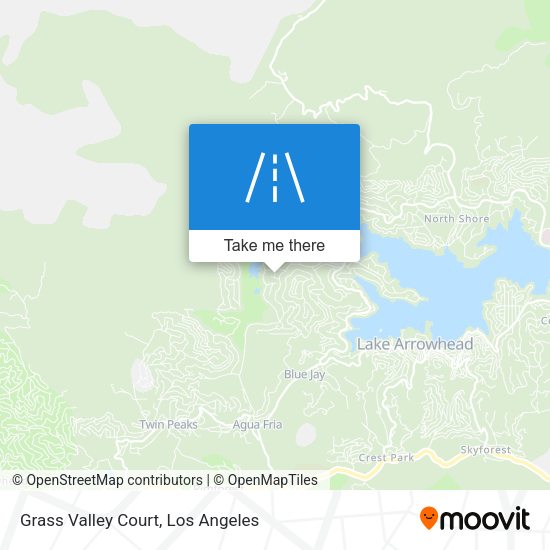 Mapa de Grass Valley Court