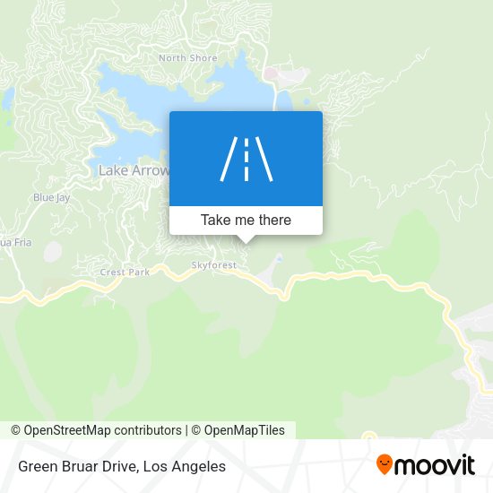 Mapa de Green Bruar Drive
