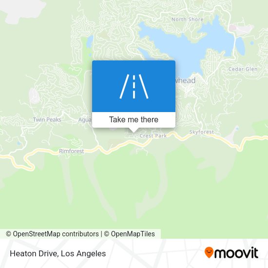 Mapa de Heaton Drive