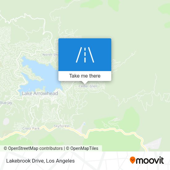 Lakebrook Drive map