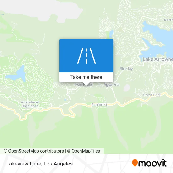 Lakeview Lane map