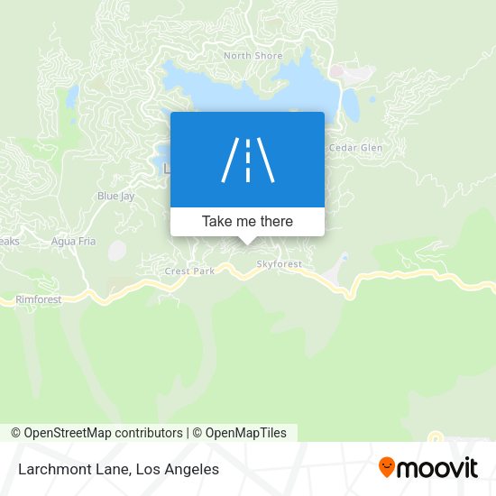 Mapa de Larchmont Lane