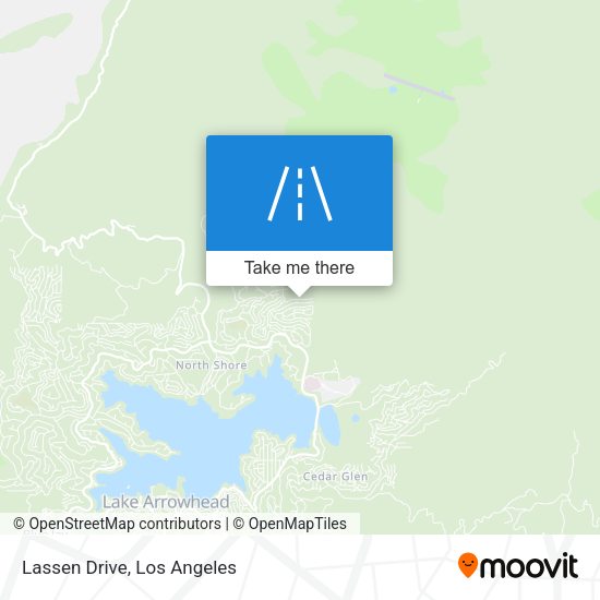 Mapa de Lassen Drive