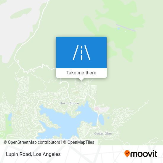 Mapa de Lupin Road