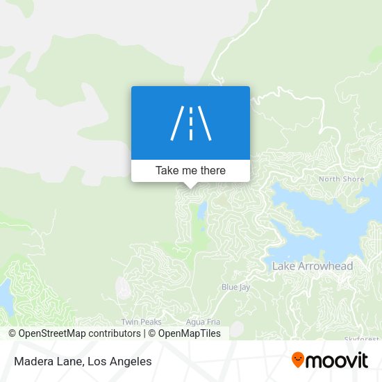 Mapa de Madera Lane
