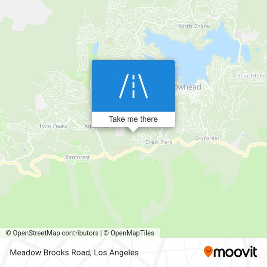 Mapa de Meadow Brooks Road