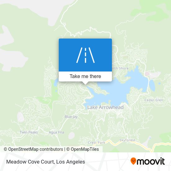 Meadow Cove Court map