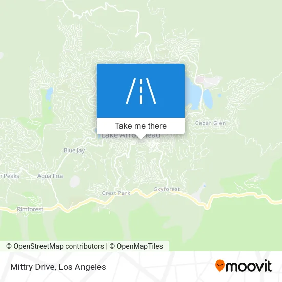 Mittry Drive map