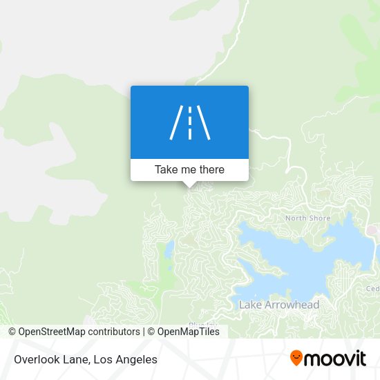 Mapa de Overlook Lane