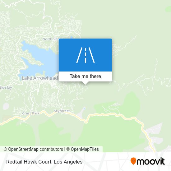 Redtail Hawk Court map