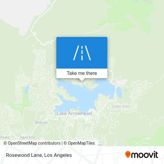Mapa de Rosewood Lane