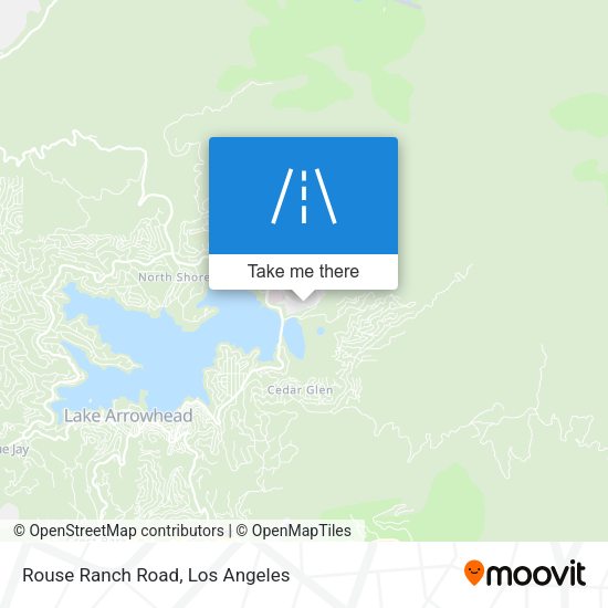 Rouse Ranch Road map
