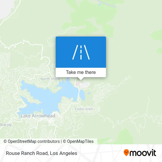 Rouse Ranch Road map