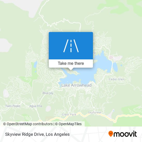 Skyview Ridge Drive map