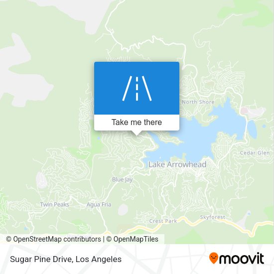 Mapa de Sugar Pine Drive
