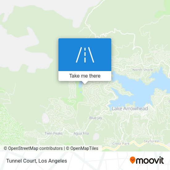 Tunnel Court map