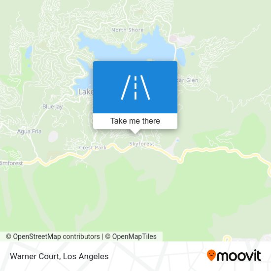 Mapa de Warner Court