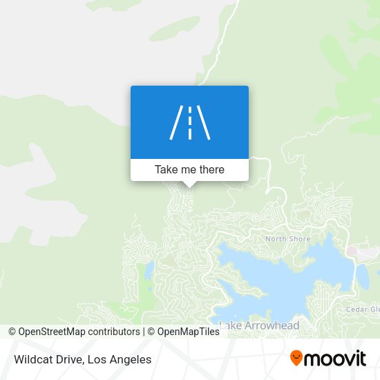 Mapa de Wildcat Drive