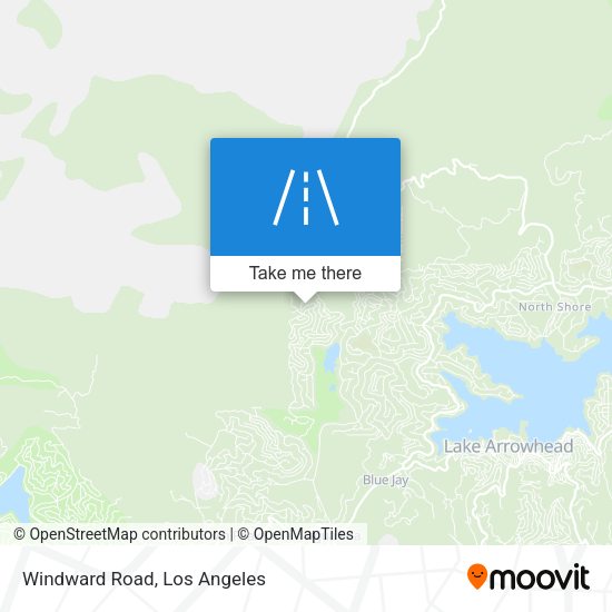 Mapa de Windward Road