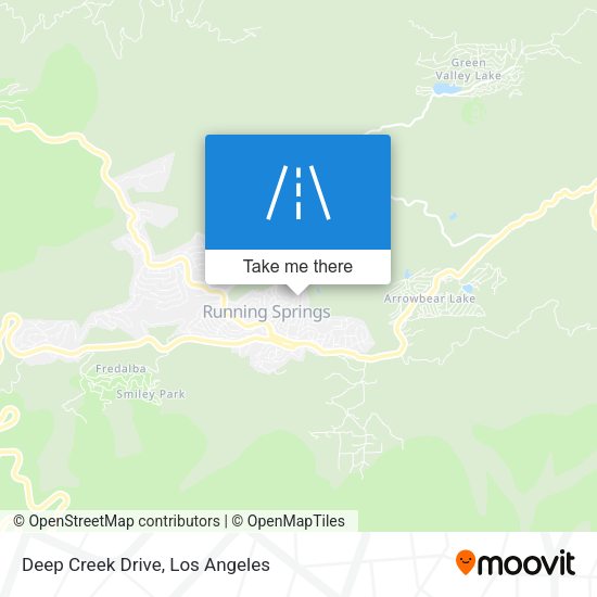 Mapa de Deep Creek Drive