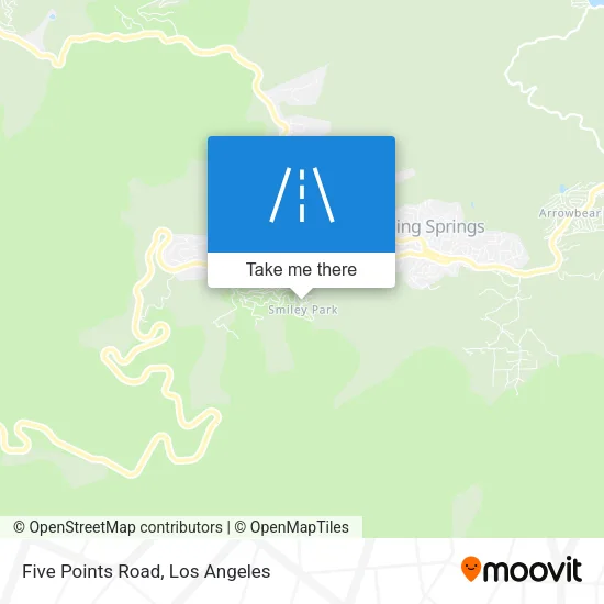 Five Points Road map