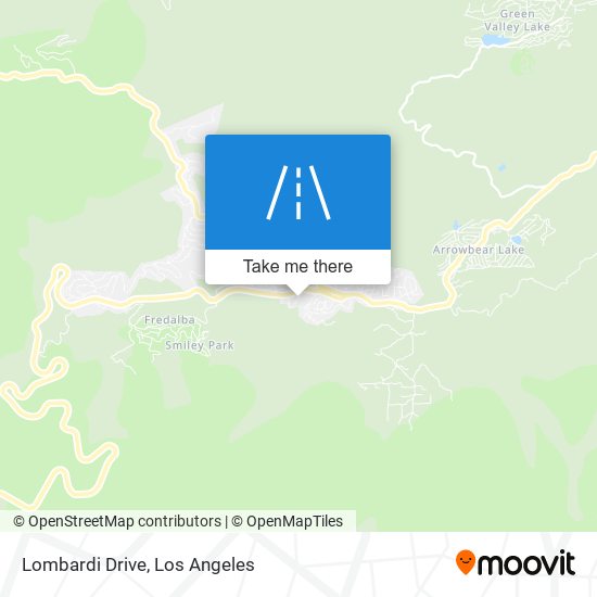 Lombardi Drive map