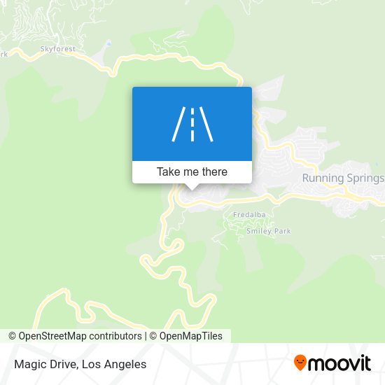 Mapa de Magic Drive