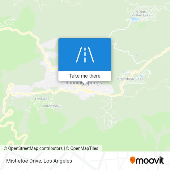 Mistletoe Drive map