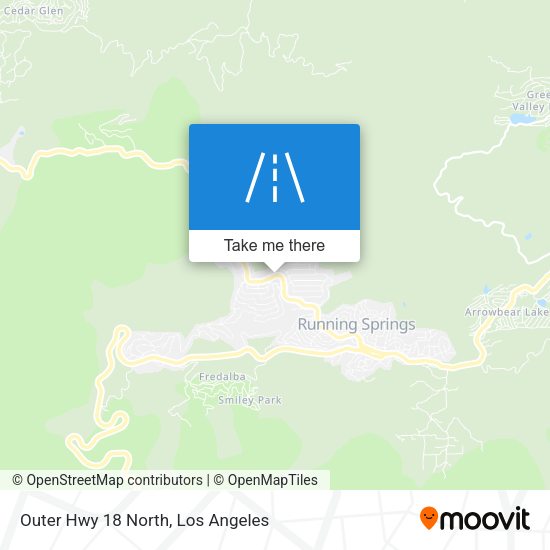 Mapa de Outer Hwy 18 North